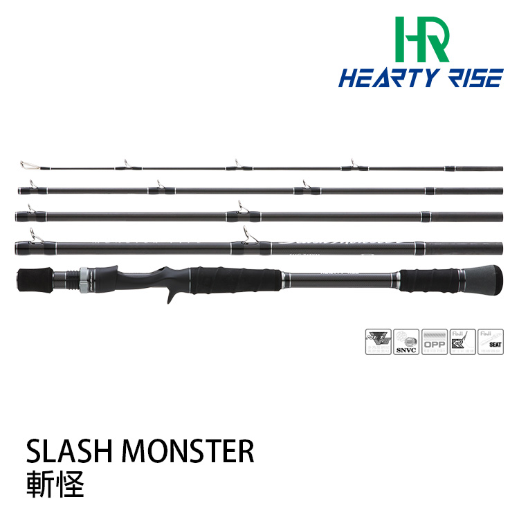 HR SLASH MONSTER 斬怪 SMC-635MH [怪物路亞旅竿]